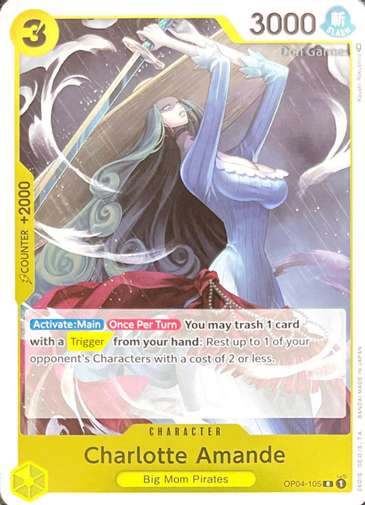 OP04-105 Charlotte Amande Character Card