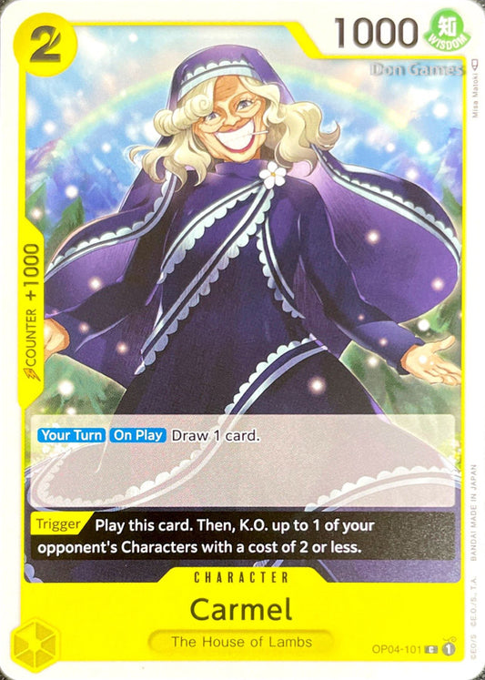 OP04-101 Carmel Character Card