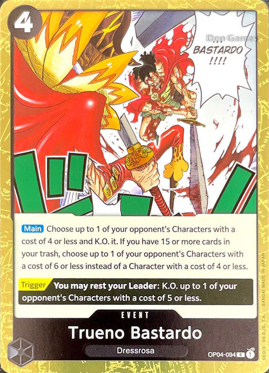 OP04-094 Trueno Bastardo Event Card