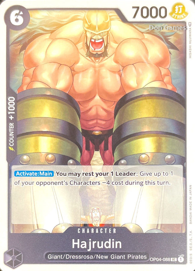 OP04-088 Hajrudin Character Card