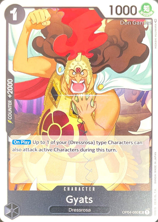 OP04-080 Gyats Character Card