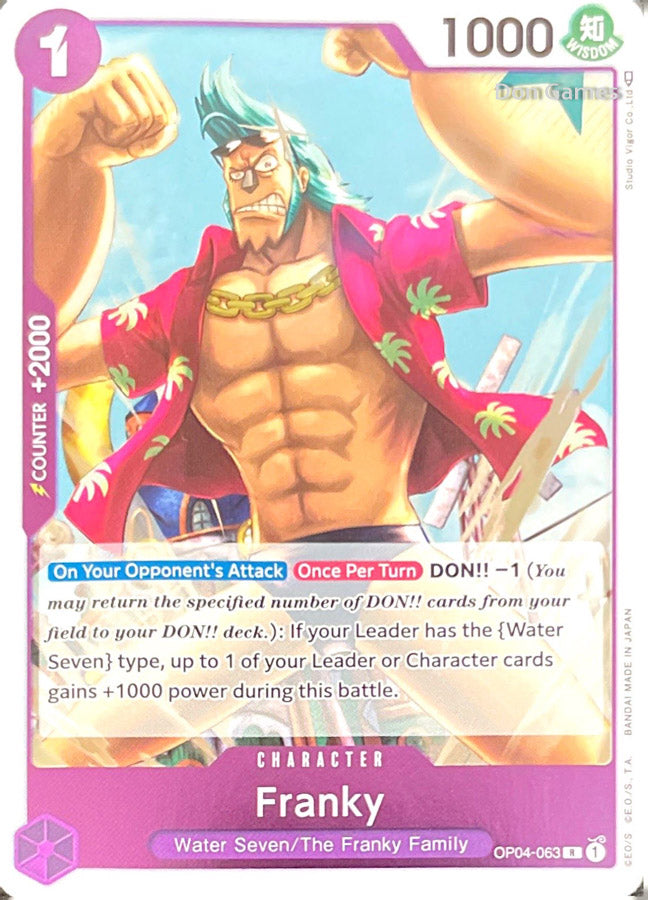 OP04-063 Franky Character Card