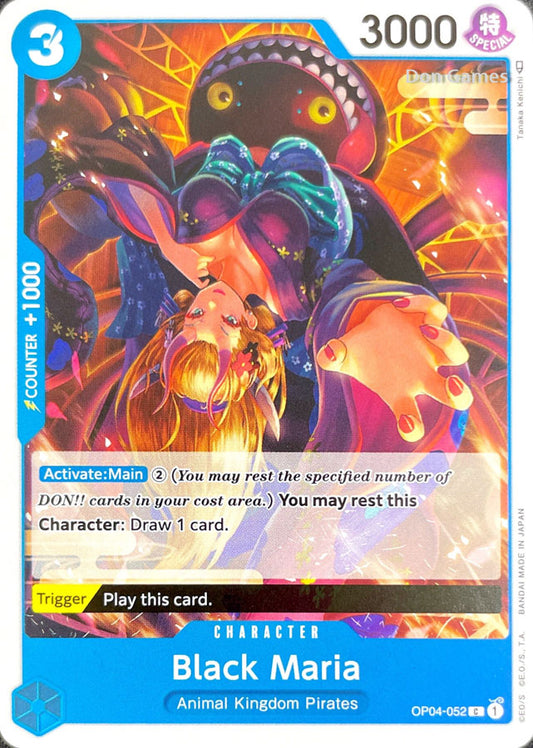 OP04-052 Black Maria Character Card