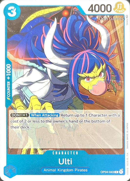 OP04-043 Ulti Character Card