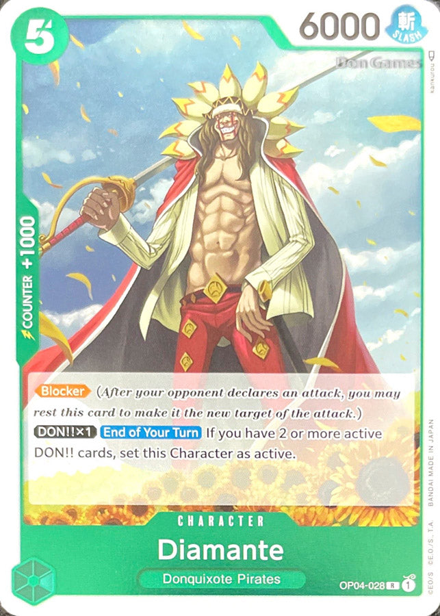 OP04-028 Diamante Character Card