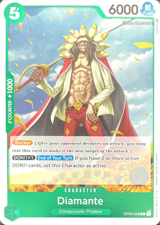 OP04-028 Diamante Character Card