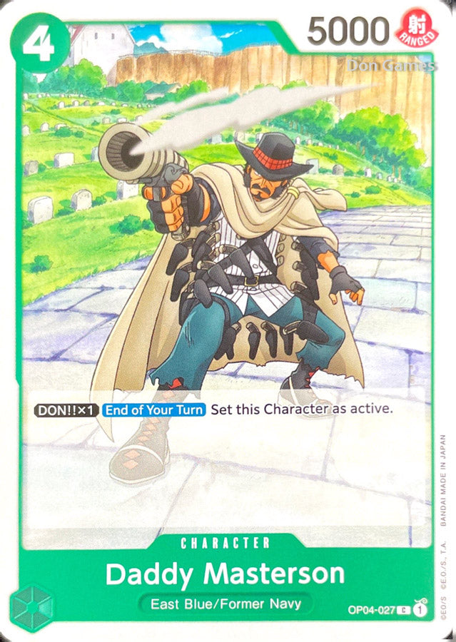 OP04-027 Daddy Masterson Character Card