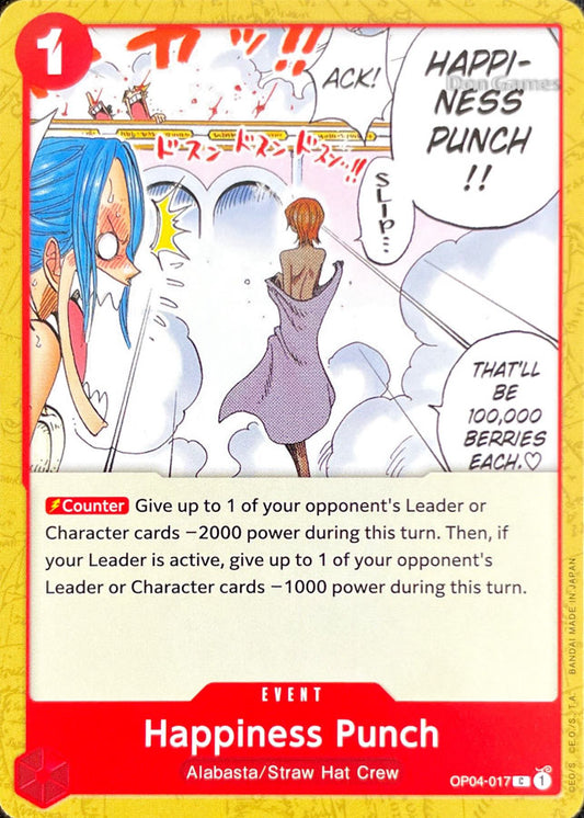 OP04-017 Happiness Punch Event Card