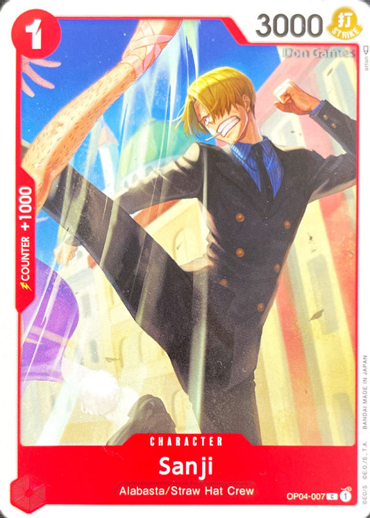 OP04-007 Sanji Character Card