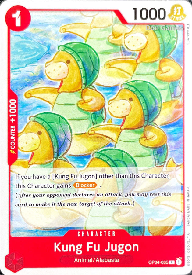 OP04-005 Kung Fu Jugon Character Card