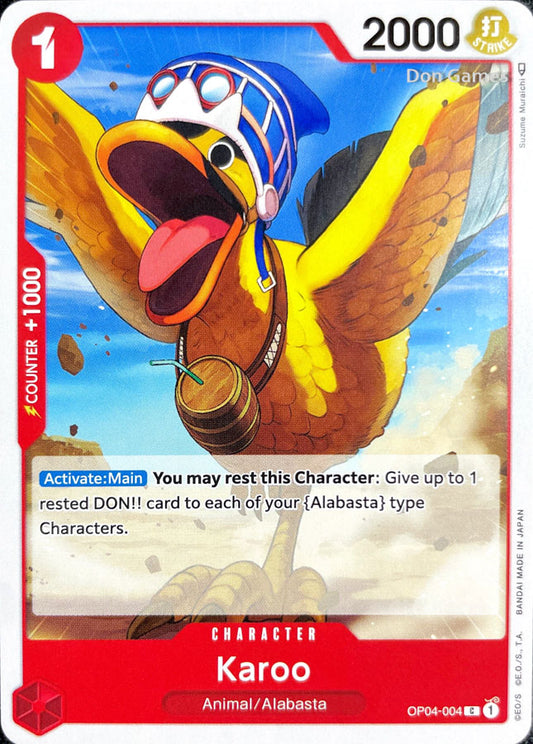 OP04-004 Karoo Character Card