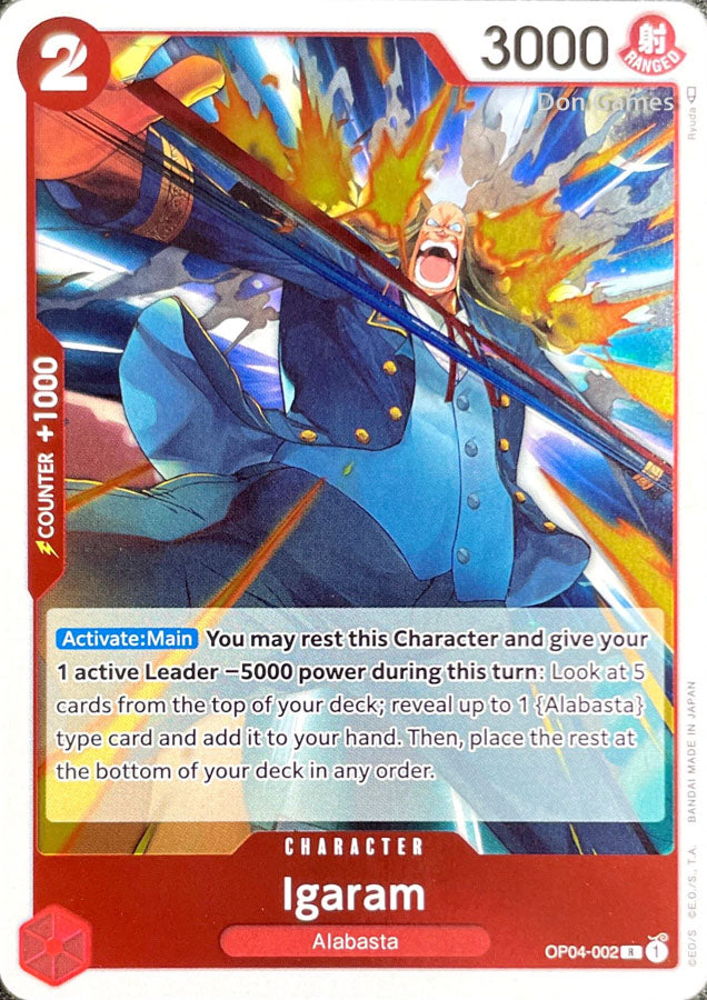 OP04-002 Igaram Character Card