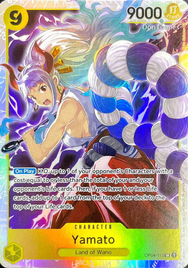 OP04-112 Yamato Character Card