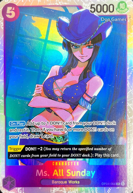 OP04-064 Ms. All Sunday Character Card