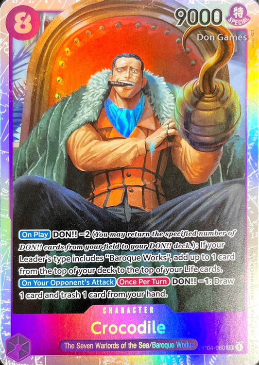 One Piece TCG 10 DON!! Luffy VS Crocodile (Kingdoms Of Intrigue OP04) Near Mint One Piece TCG 10 DON!! Luffy VS Crocodile (Kingdoms Of Intrigue OP04) Near Mint