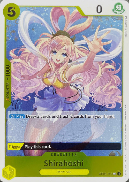 OP03-116 Shirahoshi Character Card Alternate Art