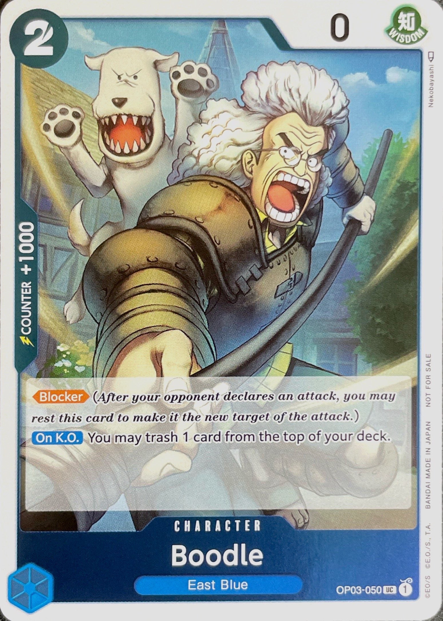 OP03-050 Boodle Character Card Alternate Art – Don Games