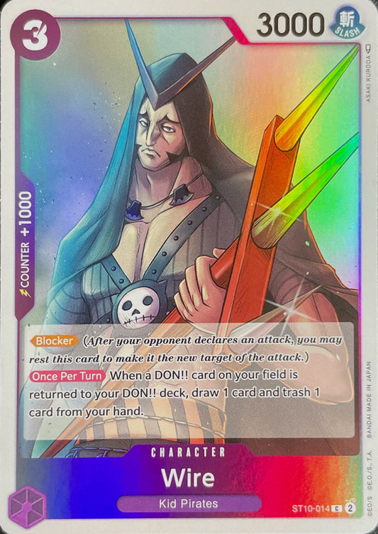 ST10-014 Wire Character Card