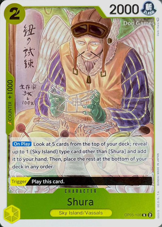 OP05-106 Shura Character Card