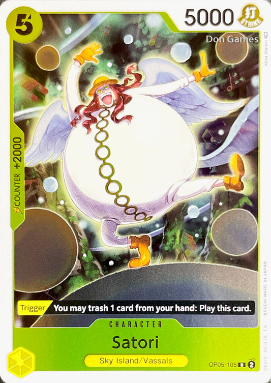 OP05-105 Satori Character Card