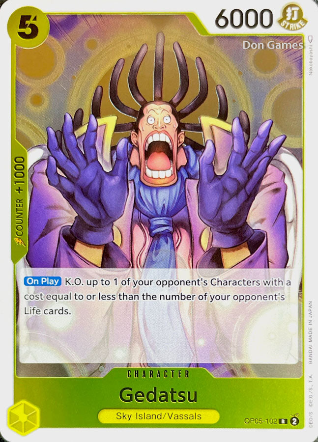 OP05-102 Gedatsu Character Card