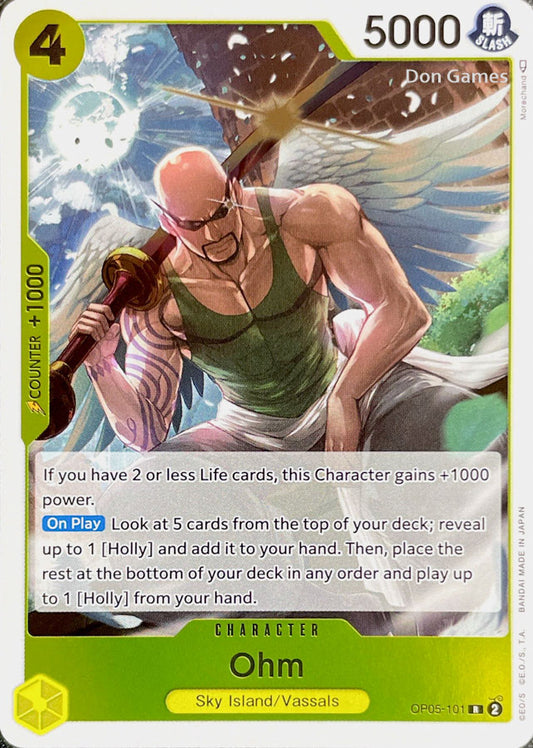 OP05-101 Ohm Character Card