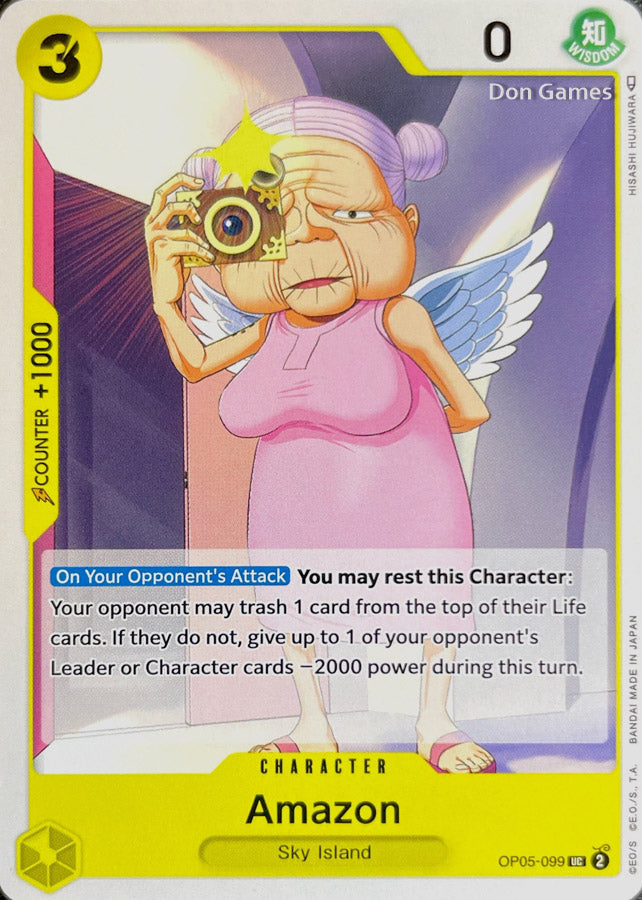 OP05-099 Amazon Character Card