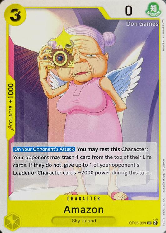 OP05-099 Amazon Character Card