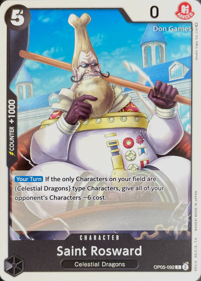 OP05-092 Saint Rosward Character Card