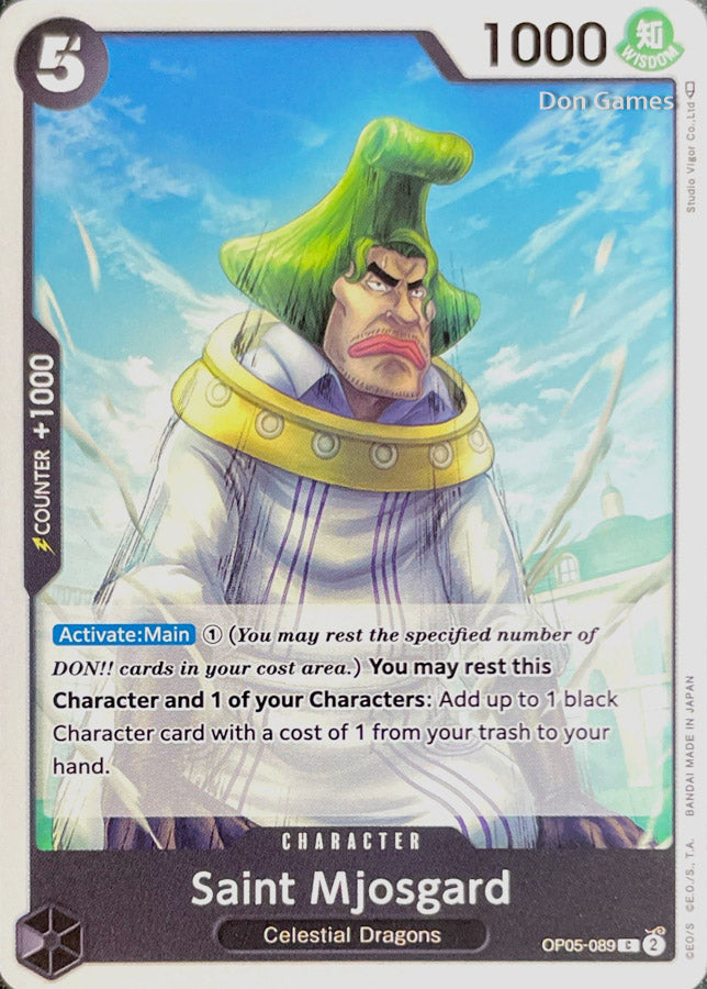 OP05-089 Saint Mjosgard Character Card