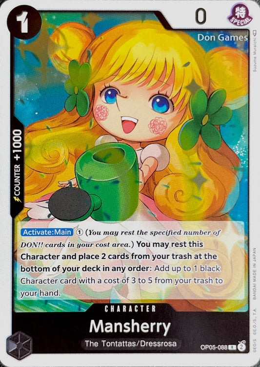 OP05-088 Mansherry Character Card