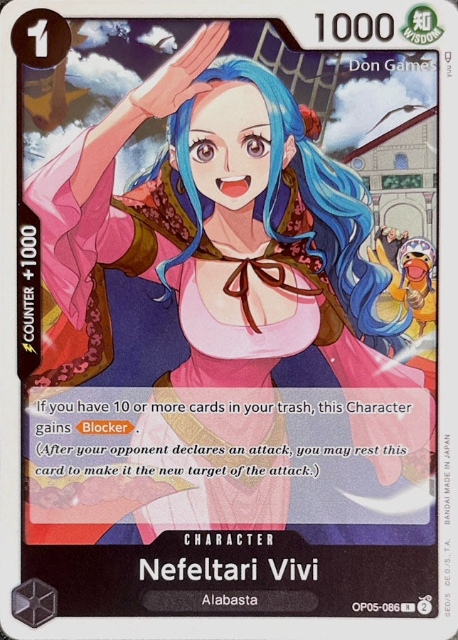 OP05-086 Nefeltari Vivi Character Card