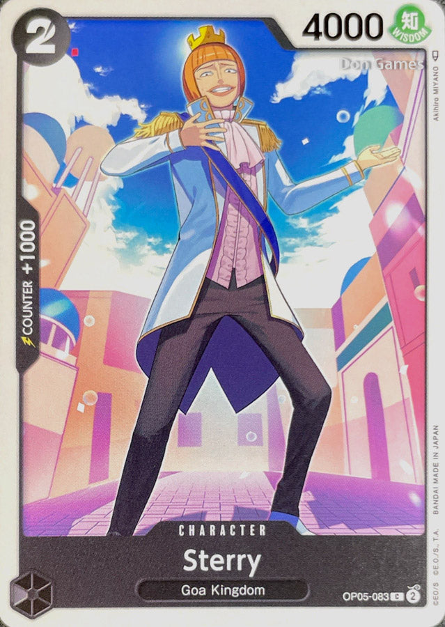 OP05-083 Sterry Character Card