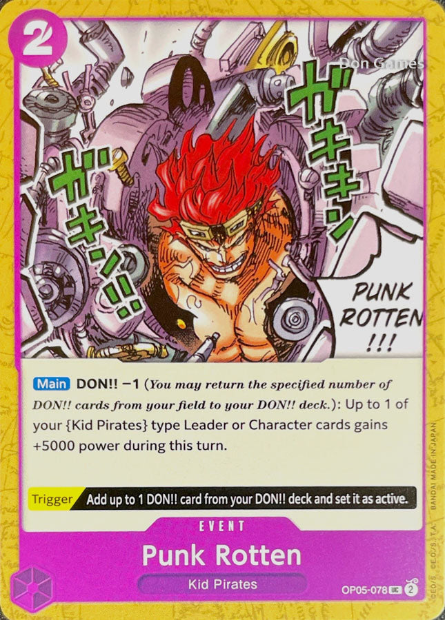 OP05-078 Punk Rotten Event Card