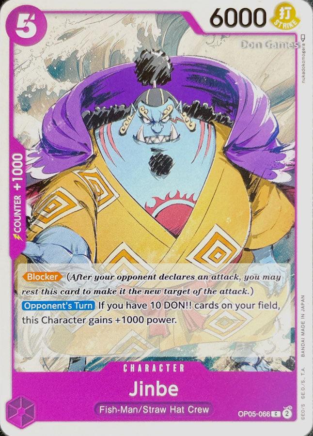 OP05-066 Jinbe Character Card