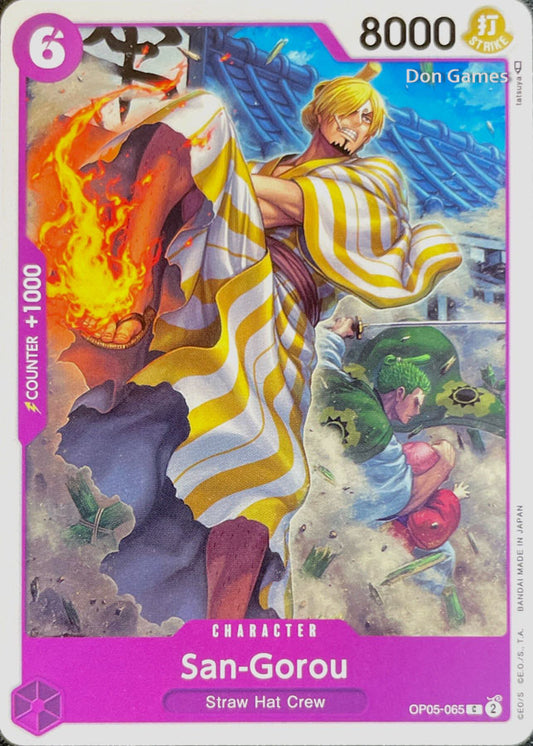 OP05-065 San-Gorou Character Card