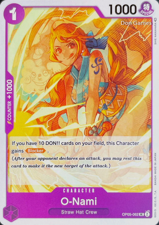 OP05-062 O-Nami Character Card