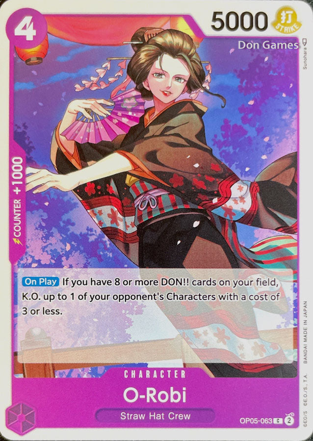 OP05-063 O-Robi Character Card