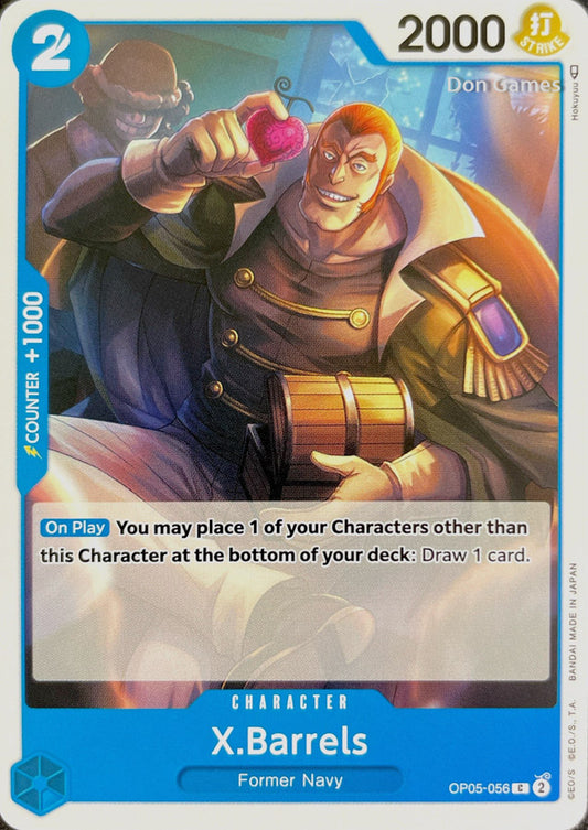 OP05-056 X.Barrels Character Card