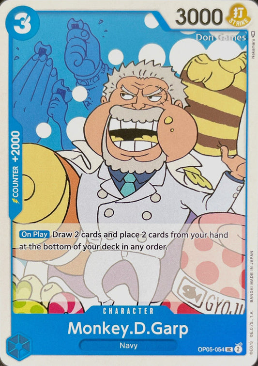 OP05-054 Monkey. D. Garp Character Card