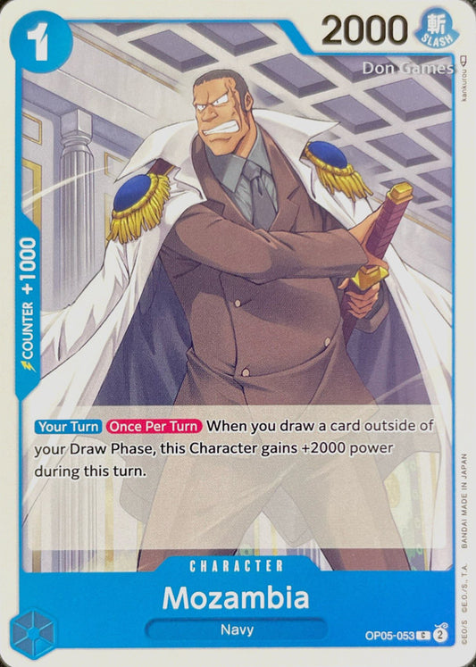 OP05-053 Mozambia Character Card