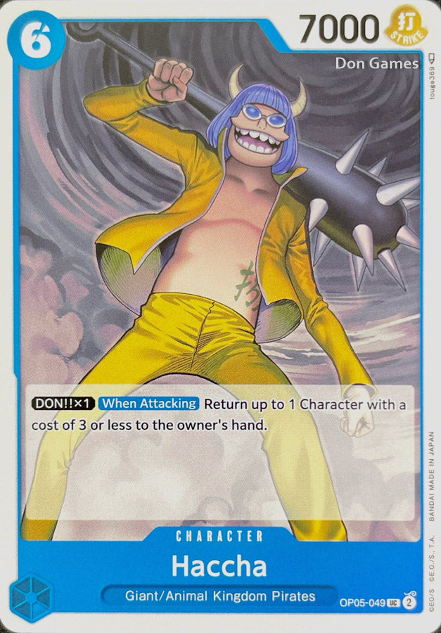 OP05-049 Haccha Character Card