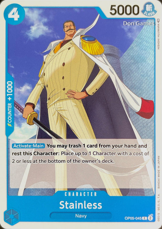 OP05-045 Stainless Character Card