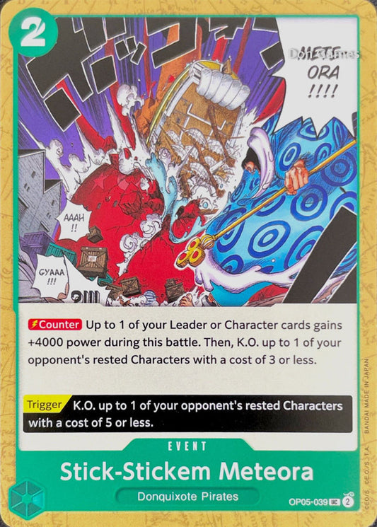 OP05-039 Stick-Stickem Meteora Event Card