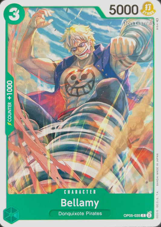 OP05-035 Bellamy Character Card