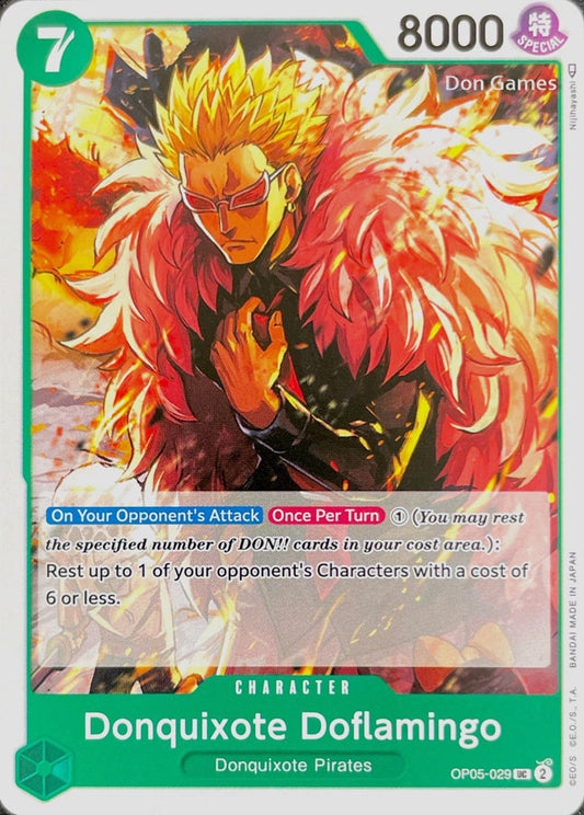 OP05-029 Donquixote Doflamingo Character Card