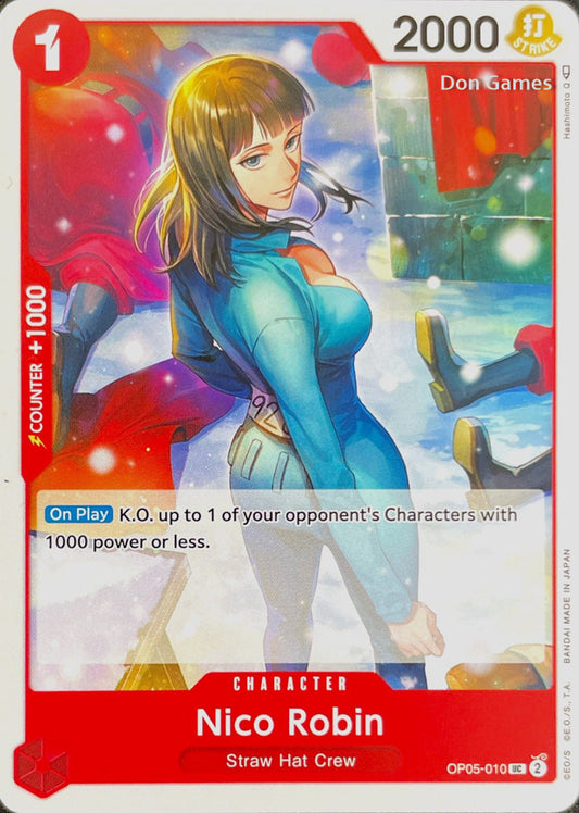 OP05-010 Nico Robin Character Card