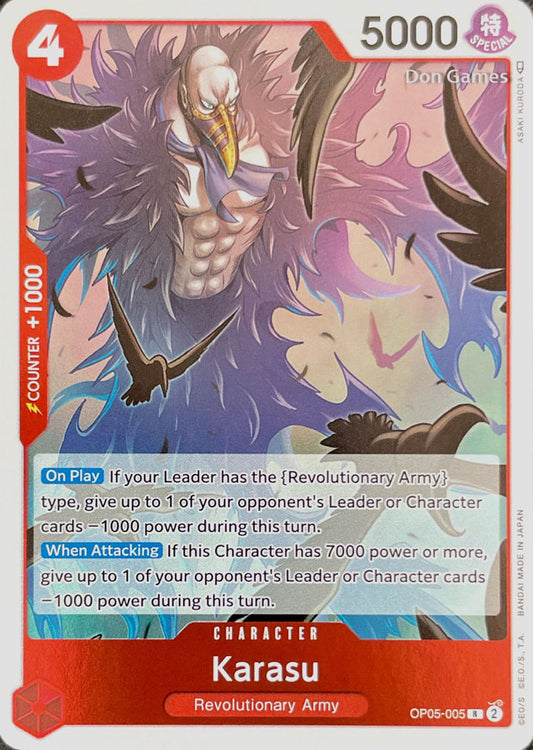 OP05-005 Karasu Character Card