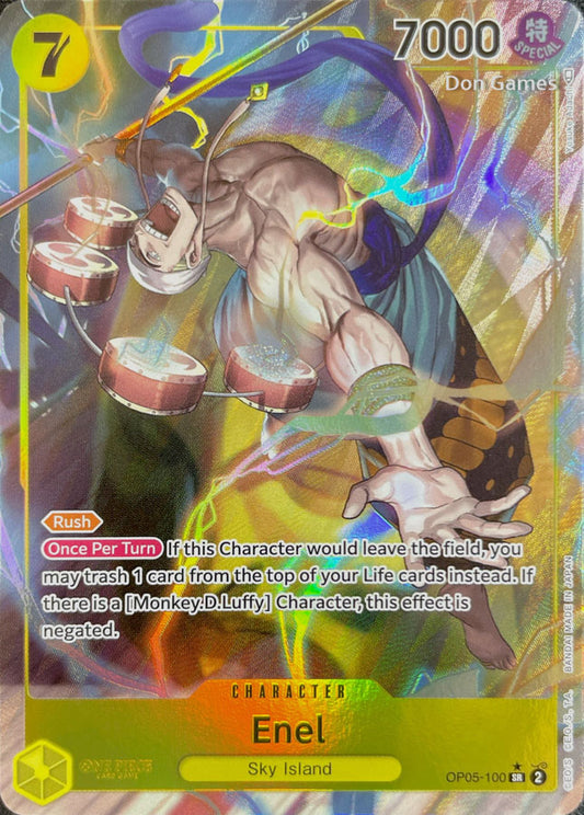 OP05-100 Enel Character Card Alternate Art