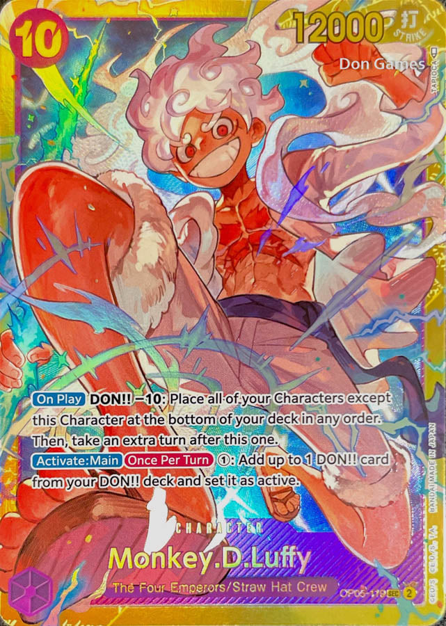 OP05-119 Monkey. D. Luffy Character Card